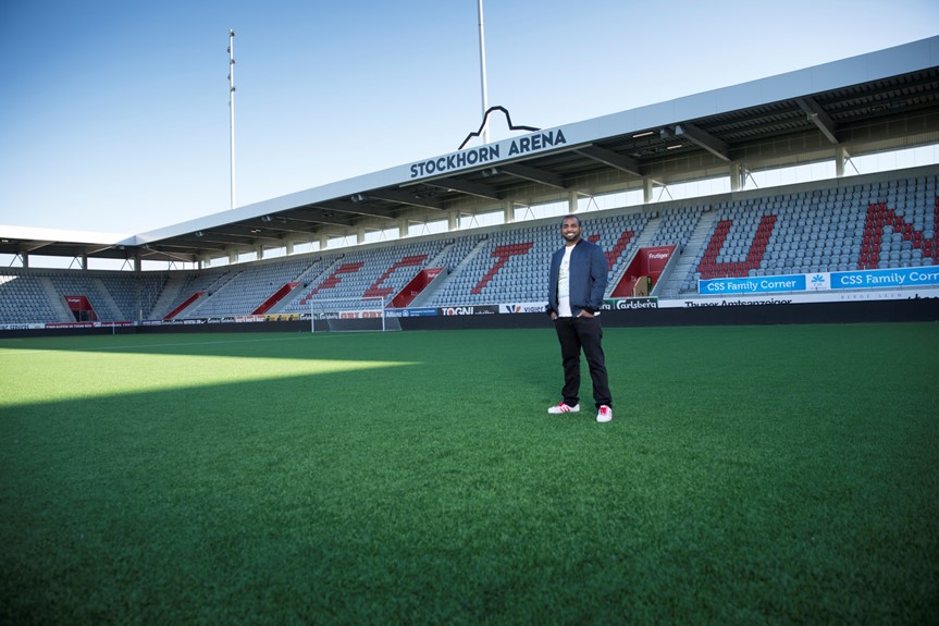 Bild: Kishore Hir, ehemaliger Trainer des Fc Thun